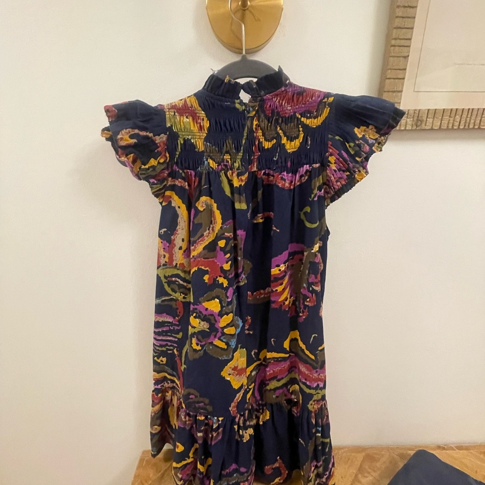 Colorful Ruffled Dress - Picture 2 of 4